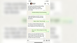 I Accidentally Sent My Stepmom a Dick Pic on WhatsApp - And That Was Her Reaction | AI-generated
