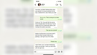 I Accidentally Sent My Stepmom a Dick Pic on WhatsApp - And That Was Her Reaction | AI-generated