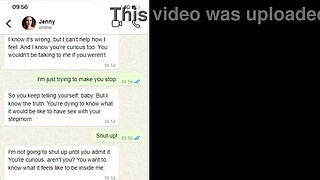 I Accidentally Sent My Stepmom a Dick Pic on WhatsApp - And That Was Her Reaction | AI-generated