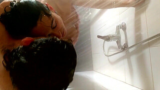 Recorded from the ceiling in the shower