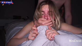 SUBMISSIVE TEEN LOVES TAKING DICK IN TIGHT PUSSY ROUGHLY!