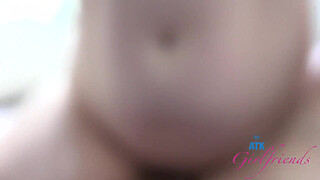 Sunny Soleil gets her pussy eaten, gives blowjob and fucks hard cock POV