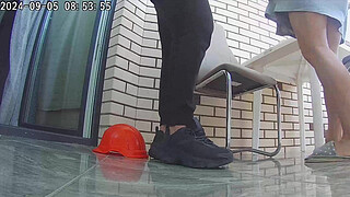 Real cheating. Wife fucks with builders for repairing the house.Family taboo sex