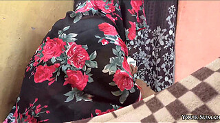 POV - Stepmom Caught Her Stepson Naked on the Bed and Got Fucked and Swallowed All the Cum in Mouth