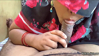 POV - Stepmom Caught Her Stepson Naked on the Bed and Got Fucked and Swallowed All the Cum in Mouth