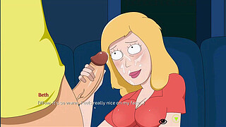 RICK & MORTY: A WAY BACK HOME BETH COMPILATION WITH SOUNDS (DONE VIA TEXT TO SPEECH)