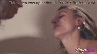 A girl's date - 2 girls had sex in a restaurant and fuck the waiter