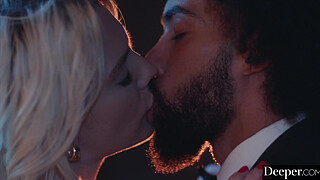 Deeper. Kenna James Begs For More In Double Penetration