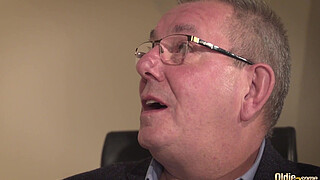 Chicks fuck old guy so nice that he cums so hard