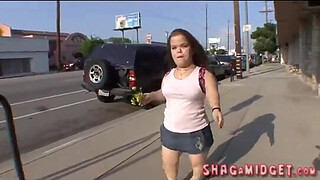 Midget Babes With Huge Black Guy