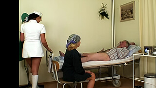 Nubile Nurse Gets a Show