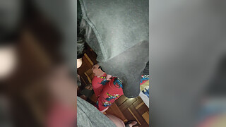 I told my stepsister to play a game and I ended up tying her up to fuck her in her delicious little pussy