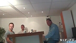 Amateur french slut gets her ass fucked and fisted