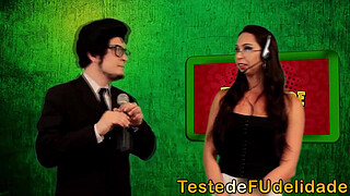 Hot actress tests fidelity of married mechanic - Angel Lima x Capoeira