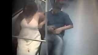 Sex in a wagon Line 4 A Metro de Santiago, Chile