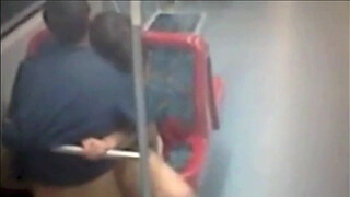 Sex in a wagon Line 4 A Metro de Santiago, Chile