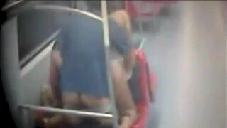 Sex in a wagon Line 4 A Metro de Santiago, Chile