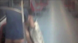 Sex in a wagon Line 4 A Metro de Santiago, Chile