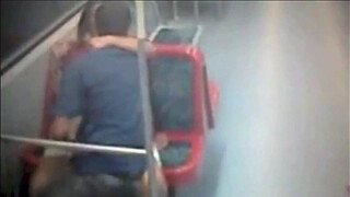 Sex in a wagon Line 4 A Metro de Santiago, Chile