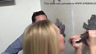 Poor Cuckold Watching his big ass wife AJ Applegate getting blackedked