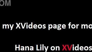 Naked body of a cute teen - Hana Lily