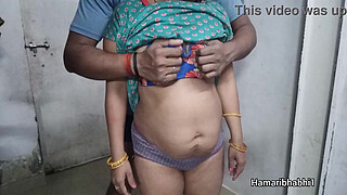 Hot indian desi bhabhi sex in sexy gown.