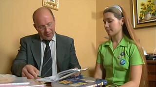 y. cute russian girl and old man teacher. sweet fist time porn.