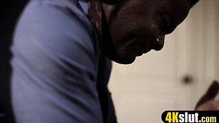 Petite Piper Perri gets impaled on a huge black dong