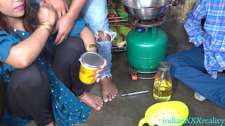 XXX Indian step SISTER Kitchen XXX in hindi Kitchen Sex XXX