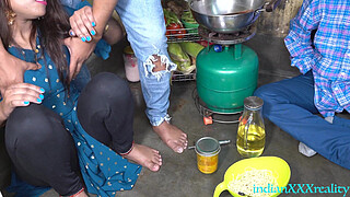 XXX Indian step SISTER Kitchen XXX in hindi Kitchen Sex XXX