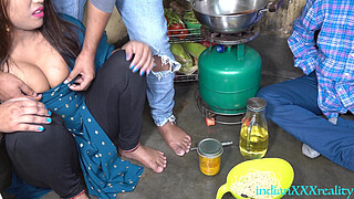 XXX Indian step SISTER Kitchen XXX in hindi Kitchen Sex XXX