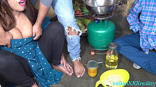 XXX Indian step SISTER Kitchen XXX in hindi Kitchen Sex XXX