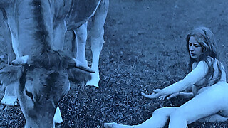 Vintage Babes With Pets