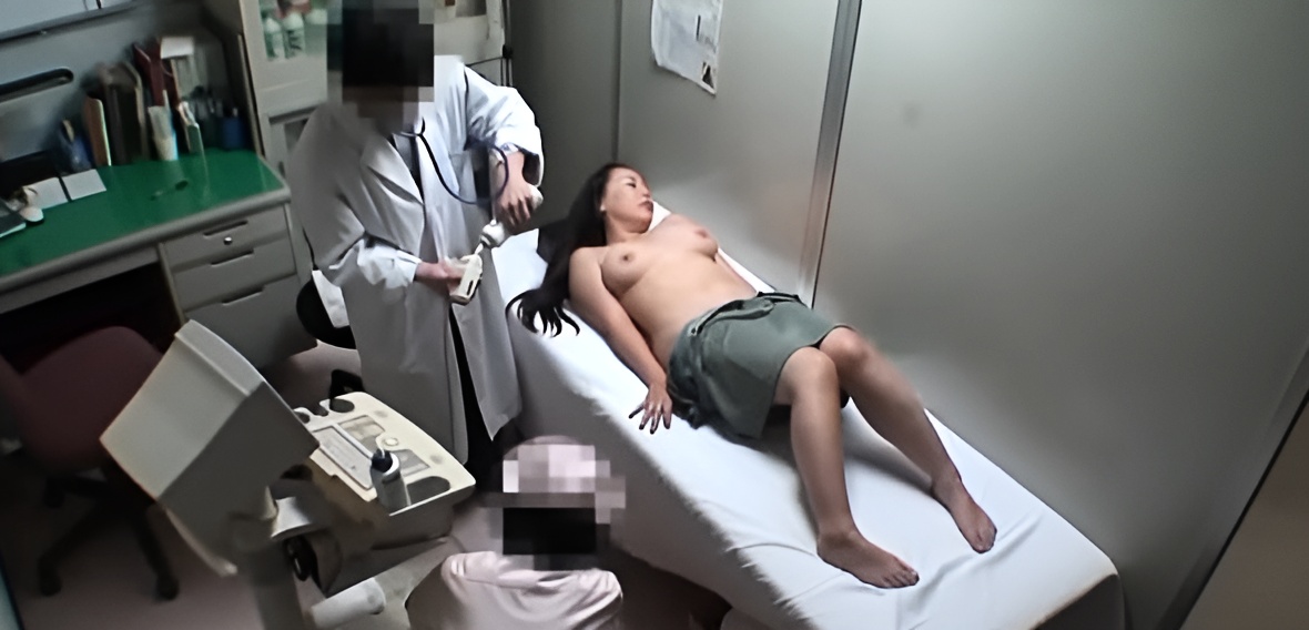 Obscenity gynecologist's over-examination record # File02-Big breasts, Yuko-san, endometriosis-