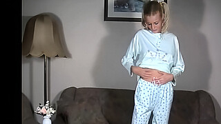 Virgin screams with pain