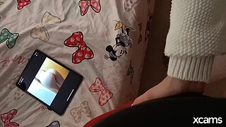 I walked in on my stepdad jerking off to my pics, guess what happened