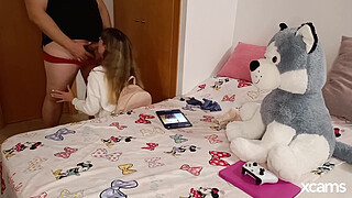 I walked in on my stepdad jerking off to my pics, guess what happened