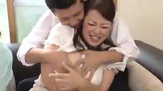 step Mother teaches son to fuck each other properly - step Mother and son