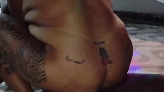 Whore swallows giant cock and even licks the balls at the swingers party at the base of the naughty ones.