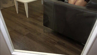 LIVE CRAWL FUCKING right in front of CUCKOLD!!!