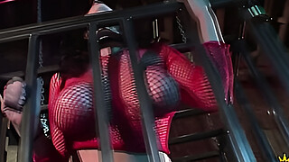 Big Tits Gianna Michaels Caged Cock Suck and Bondage Bliss
