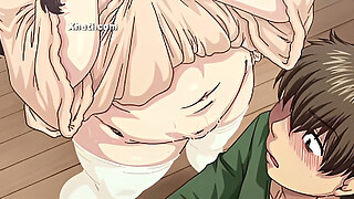 Anime Hentai, She wants hard fuck Anal sex