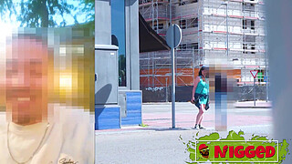 Big ass, big tits, divorced wants interracial action. Emmita Smiles fucks a young BBC.