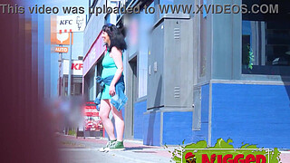 Big ass, big tits, divorced wants interracial action. Emmita Smiles fucks a young BBC.