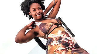 Big tits Ebony Teen Hairy Pussy Slammed Rough In Fake Modeling Casting