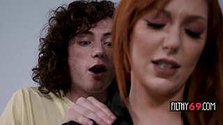 Fucking my busty redhead stepmom - Lauren Phillips