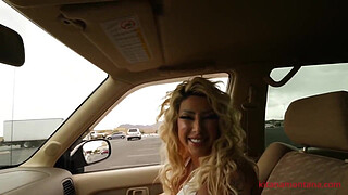 In-N-Out Burger Girl With HUGE Breasts Gets Extra Tip To Be Fucked - Kitana Montana