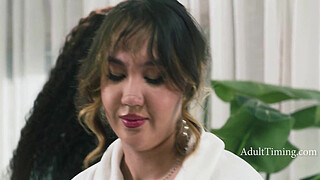 Finding comfort and a happy ending at a BNB - Mocha Menage, Tomie Tang | AdultTiming