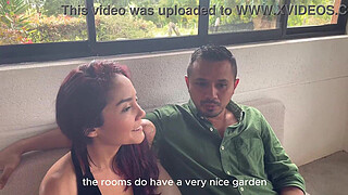 Real estate agent seduces swinger couple and they have a wild threesome - MELANI RINCON