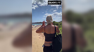 Summer In Mallorca With Busty Blonde Cameron Cohen